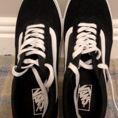 black and white vans