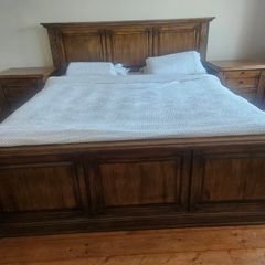 Sleigh Bed Superking