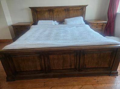 Sleigh Bed Superking