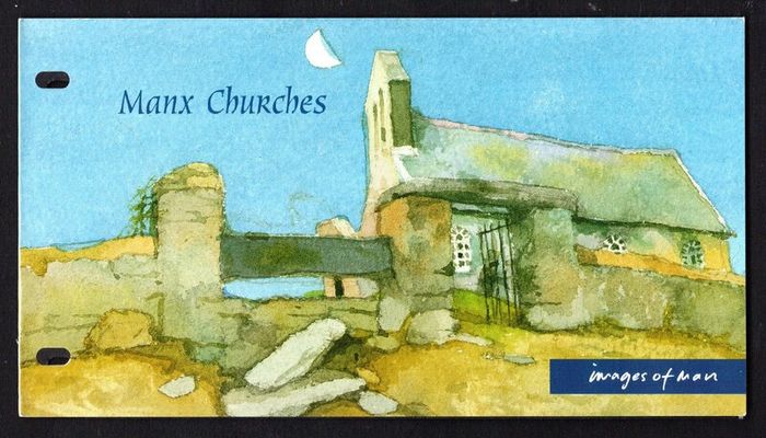 1999 Isle of Man Christmas Churches Commemorative Stamps Presentation Pack