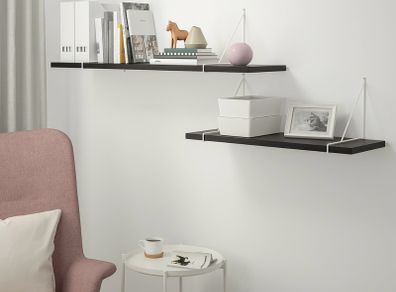 ikea shelf + bracket