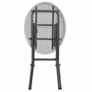 Folding Bar Table White 80x110 cm HDPE Image 4