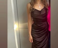 JJ's House Brown Arsala Dress