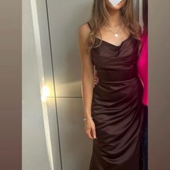 JJ's House Brown Arsala Dress