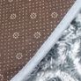 FREE SHIPPING Round Rugs for Bedrooms Fluffy Living Room Circle Area Rug Soft Shaggy Carpet for Kids Room Floor Mat (Black grey, 80cm) Image 3