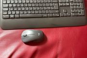 Logitech wireless keyboard and mouse