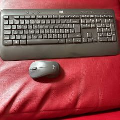 Logitech wireless keyboard and mouse