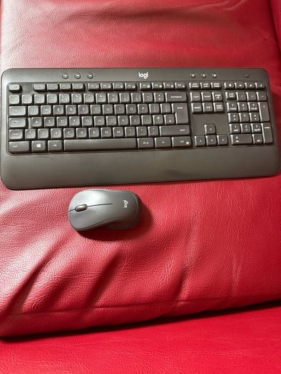 Logitech wireless keyboard and mouse