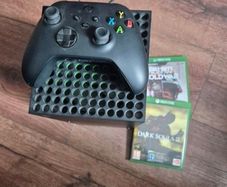 xbox series x 1tb with games (console barely used)