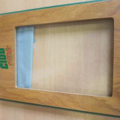 Vintage Club Orange Menu Holder