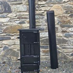 Wood stove and firewood