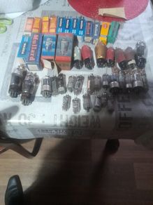 Lot 44 Old Radio Tube Valves Boxed and unboxed