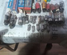 Lot 44 Old Radio Tube Valves Boxed and unboxed
