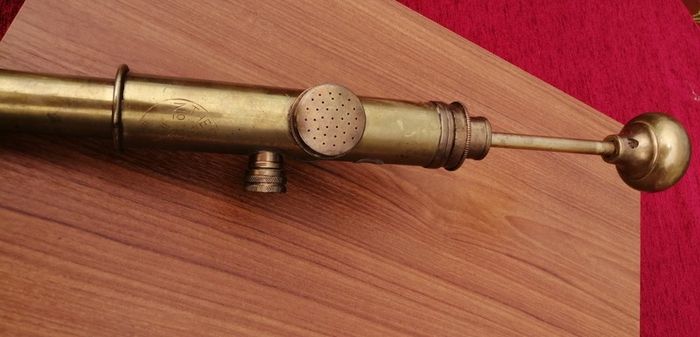 Vintage Mysto No 7 Brass Garden Sprayer