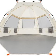Outdoors Instant Shader Extended Easy Up Beach Tent Sun Shelter - Extended Zippered Porch Included