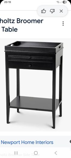 Broomer side table Rrp 800