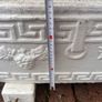 Stone concrete rectangular planters x 4 Image 9
