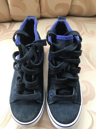Hugo Boss Navy Boots