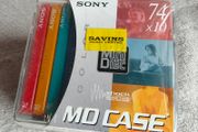 Sony 74 Minute MiniDisc 10 Pack - Sealed +case