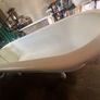 Antique Original Cast-Iron Bath (6ft) Image 3