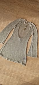 H&M Gold Metallic Cover Up - M