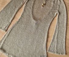 H&M Gold Metallic Cover Up - M