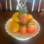 Ceramic fruit topiary centre piece Image 2