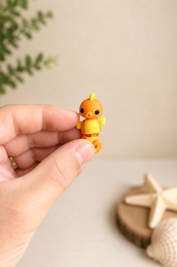 Articulated Seahorse 3D Printed