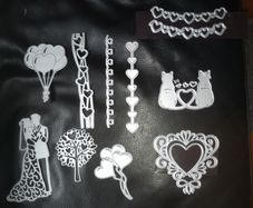 Hearts / Love Theme Cutting Dies