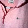 Nike Therma-FIT Womens Quarter Zip Sweatshirt in Pink Marl - size medium Image 3