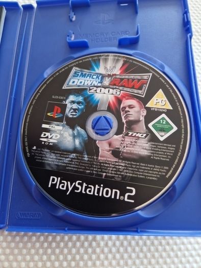 Smack Down vs Raw 2006 PlayStation2 Ps2 Games Original