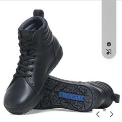 Black Birkenstock Lace-up boot, Size 39