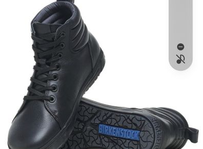 Black Birkenstock Lace-up boot, Size 39