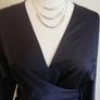 ASOS Design Mini Dress & Wrap Waist In Satin In Black New With Tags UK8 CAN POST Image 6