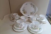 15 piece Tea set 'Wild Anemone' Richmond Bone China