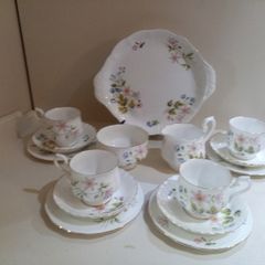 15 piece Tea set 'Wild Anemone' Richmond Bone China