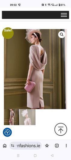 Mother of the bride dress size 12