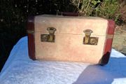 Vintage Train Travel Hard Case