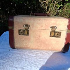 Vintage Train Travel Hard Case