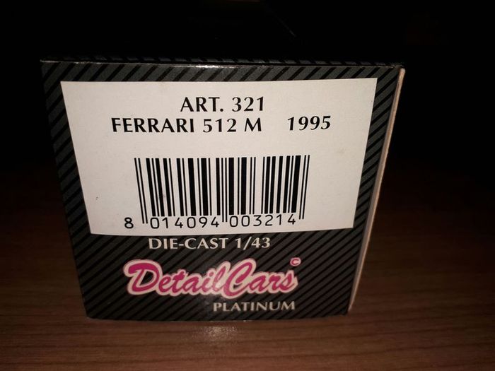 New Boxed Revell Detail Platinium Ferrari 1995