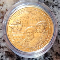 Malta 50 Euro Gold (.916) Proof Coin 2022 - The Magellan-elcano Circumnavigation of the Globe 500th Anniversary