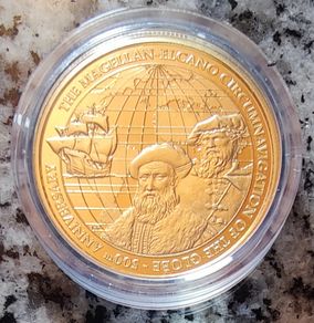 Malta 50 Euro Gold (.916) Proof Coin 2022 - The Magellan-elcano Circumnavigation of the Globe 500th Anniversary