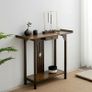 32" Console Table Rustic Sofa Table Accent Entryway Table for Living Room,Hallway Entrance Image 6