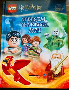 book: Lego Harry Potter official yearbook 2024