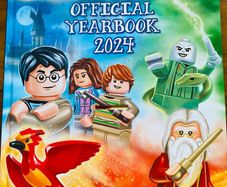 book: Lego Harry Potter official yearbook 2024