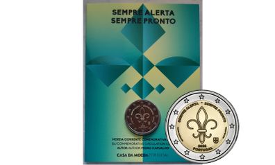 Portugal 2 Euro Base Metals Brilliant Uncirculated Coin 2025 - Worldwide Scouting