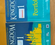 Kingdom 1st edition workbook+portfolio bundle  for First Year English
