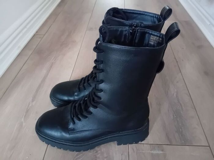 Faux Leather Boots 5/38