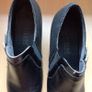 Pitillos Ladies black leather high block heel shoes Eu 39 Uk 6 Image 3