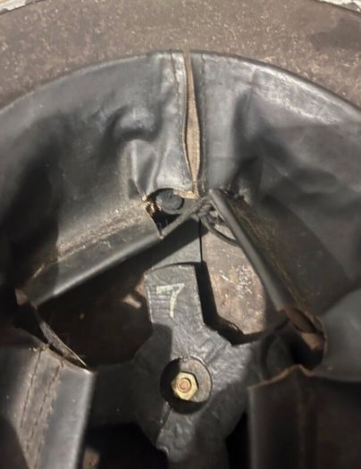 Untouched 1940 WW11 British MKII war helmet